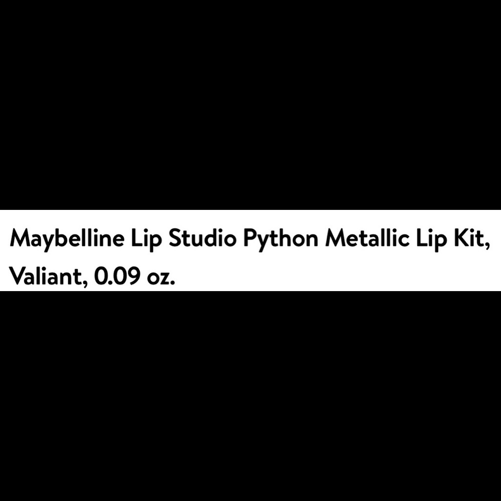 BN SEALED PYTHON METALLIC LIPKIT VALIENT 25🥊🖤💯 - Picture 8 of 8
